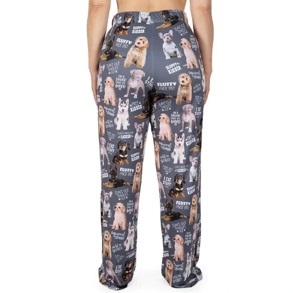 NWT 🆕 |•Brief Insanity•| Dog Pajama Pants - Medium - Picture 4 of 9
